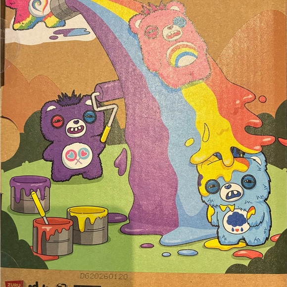 NIB ZURU Fuggler Pink Plush Stuffed Animal - Funny Ugly Monster - Picture 3 of 4